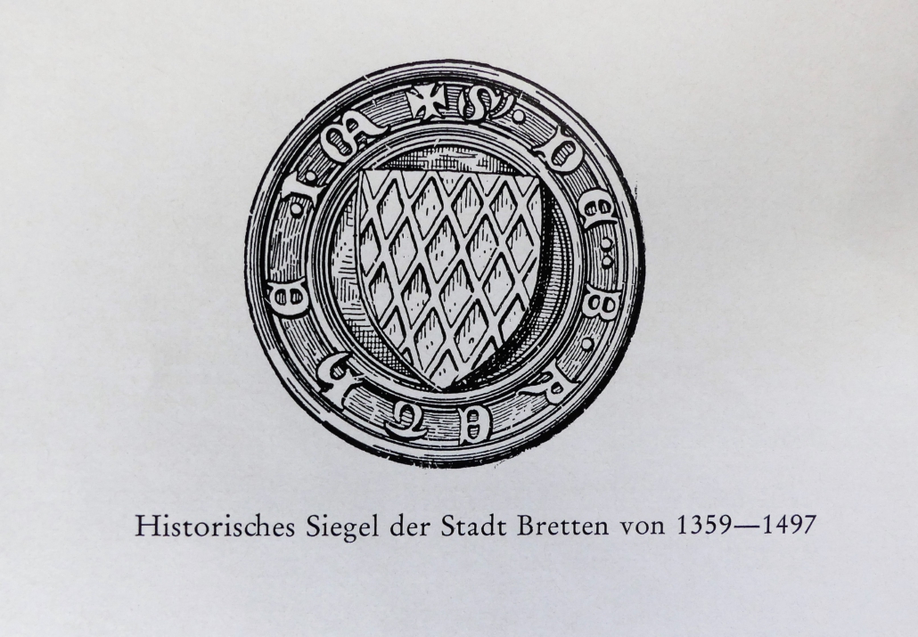 Das Brettener Wappen seit 1359